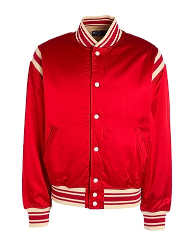 POLO RALPH LAUREN Bomber Red 55% Cotton, 45% Viscose