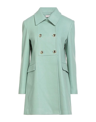 LIU •JO Coat Light green 57% Polyester, 39% Acrylic, 4% Wool