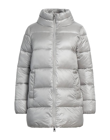 CARACTÈRE Shell  jacket Light grey 100% Polyamide