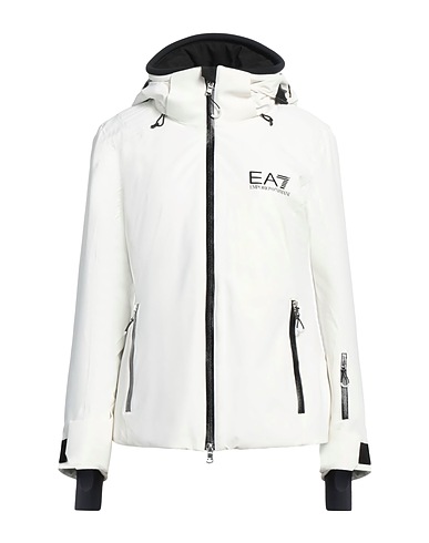 EA7 Jacket White 86% Polyamide, 14% Elastane, Polyurethane