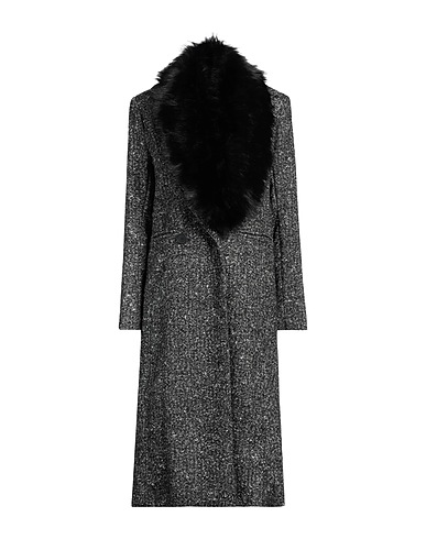 KAOS Coat Black 75% Polyester, 25% Wool