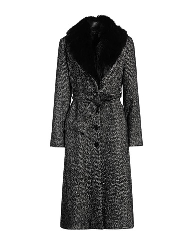 ICONA by KAOS Coat Black 100% Polyester