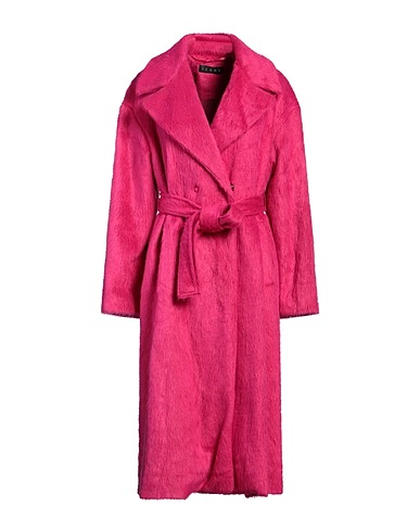 ICONA by KAOS Coat Fuchsia 63% Acrylic, 37% Polyamide