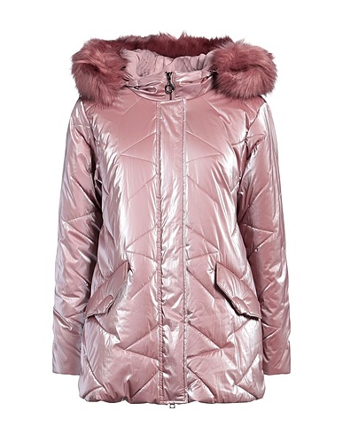 LIU •JO Shell jacket Antique rose 100% Polyamide, Acrylic, Polyester