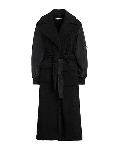 KAOS Teddy Coat Nero 100% Poliestere