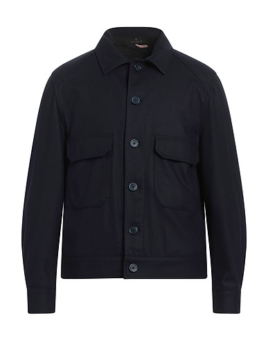 SANTANIELLO Jacket Burgundy 63% Wool, 30% Polyamide, 5% Cashmere, 2% Elastane