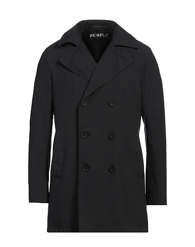PEOPLE OF SHIBUYA Cabanjacke & Zweireiher Schwarz 50% Recyceltes Polyester, 50% Polyester