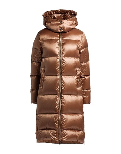 PEOPLE OF SHIBUYA Shell jacket Brown 100% Polyamide, Polyester