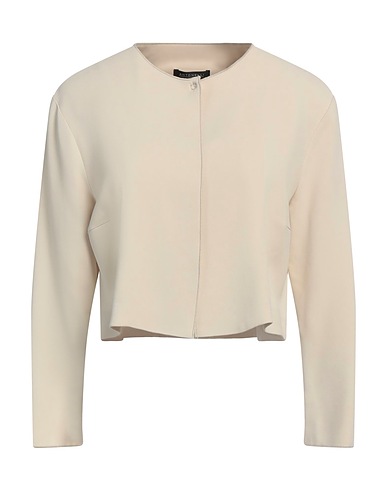 ANTONELLI Jacket Beige 50% Viscose, 47% Acetate, 3% Elastane
