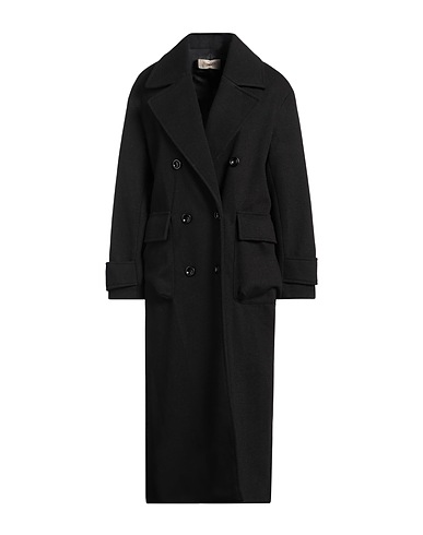 KAOS JEANS Coat Black 100% Polyester