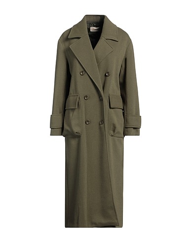 KAOS JEANS Coat Military green 100% Polyester