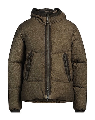 C.P. COMPANY Shell jacket Military green 100% Polyamide, Polyurethane resin