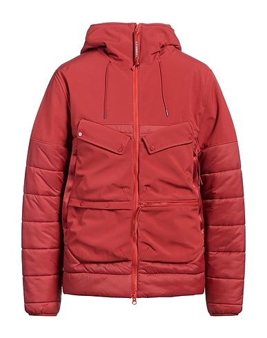 C.P. COMPANY Steppjacke Ziegelrot 94% Polyester, 6% Elastan, Polyamid