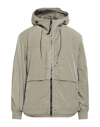 C.P. COMPANY Jacket Military green 100% Polyimide, Cotton