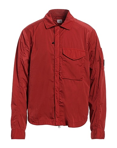 C.P. COMPANY Camisa lisa Ladrillo 100% Poliamida