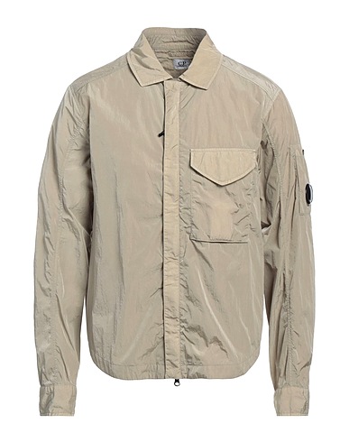 C.P. COMPANY Camisa lisa Verde salvia 100% Poliamida