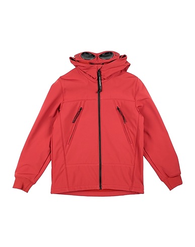 C.P. COMPANY UNDERSIXTEEN Jacket Brick red 94% Polyester, 6% Elastane