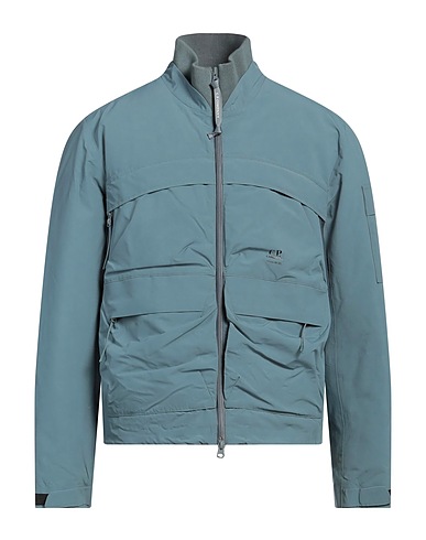 C.P. COMPANY Shell jacket Slate blue 100% Polyester