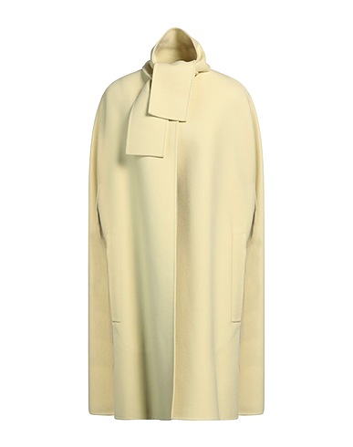 JIL SANDER Cloak Lime green 100% Cashmere
