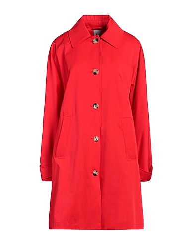 VLAB Full-length jacket Red 55% Cotton, 45% Polyester