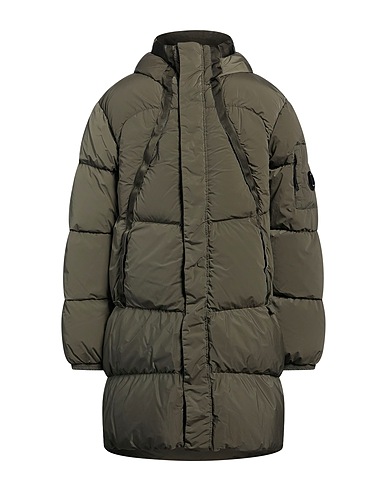 C.P. COMPANY Shell jacket Military green 92% Polyamide, 8% Elastane