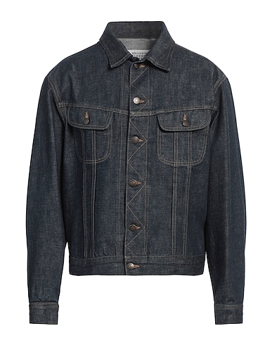 MAISON MARGIELA Denim jacket Blue 100% Cotton