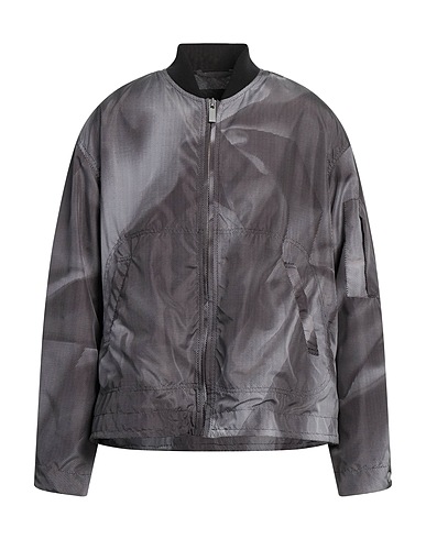 44 LABEL GROUP Bomberjacke Schwarz 100% Recyceltes Polyester