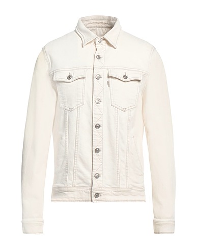 BARMAS Jacket Ivory 98% Cotton, 2% Elastane