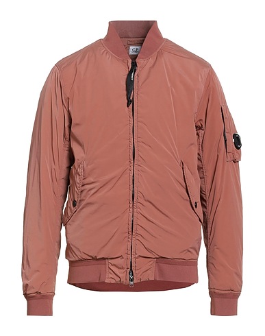 C.P. COMPANY Bomber Brick red 92% Polyamide, 8% Elastane