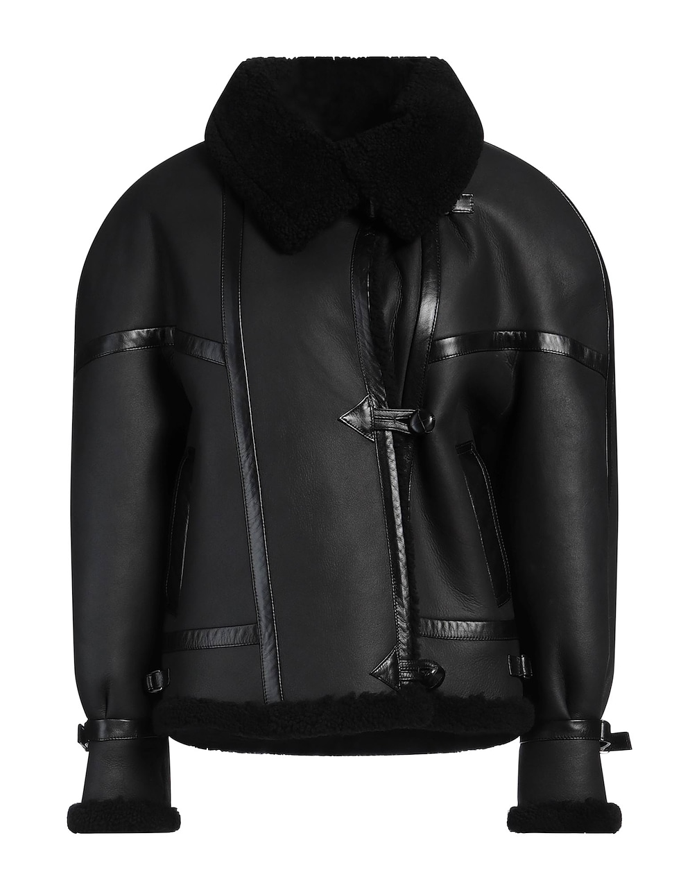 SAINT LAURENT - Shearling- & Kunstfell