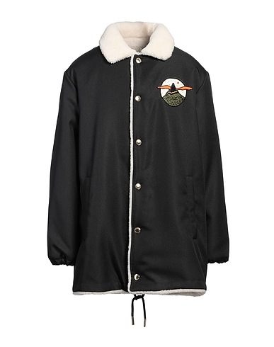 MONCLER x ROC NATION by JAY Z Cappotto Nero 100% Poliestere, Montone