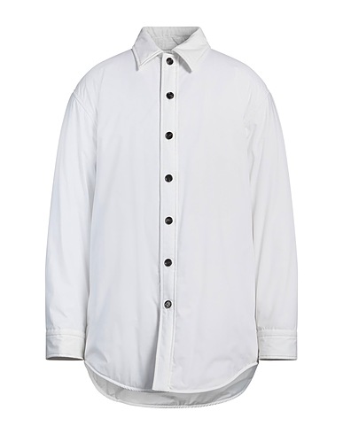 BOTTEGA VENETA Solid color shirt White 100% Cotton