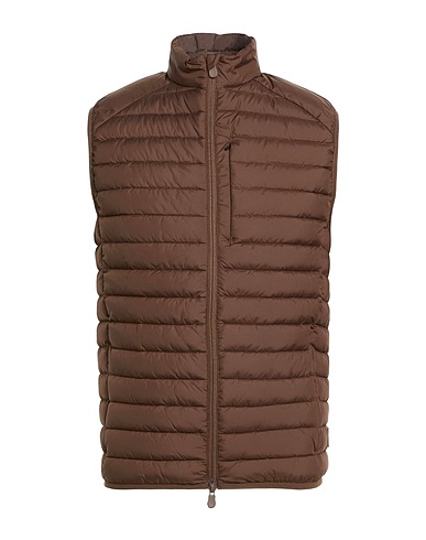 SAVE THE DUCK Gilet Brown 100% Polyester