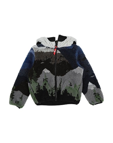 AI RIDERS Teddy Coat Blu notte 100% Poliestere