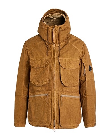 C.P. COMPANY Jacket Camel 100% Cotton