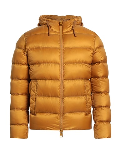HERNO Shell jacket Mustard 100% Polyamide