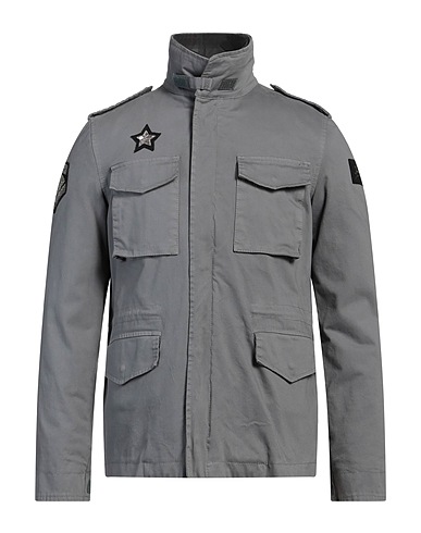 BARBED Jacket Grey 97% Cotton, 3% Elastane