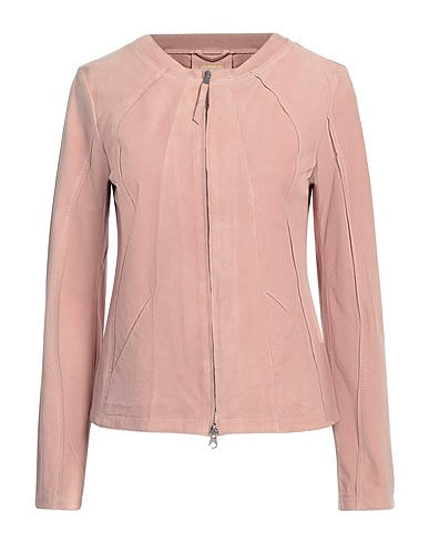 D'AMICO Jacket Antique rose 100% Leather
