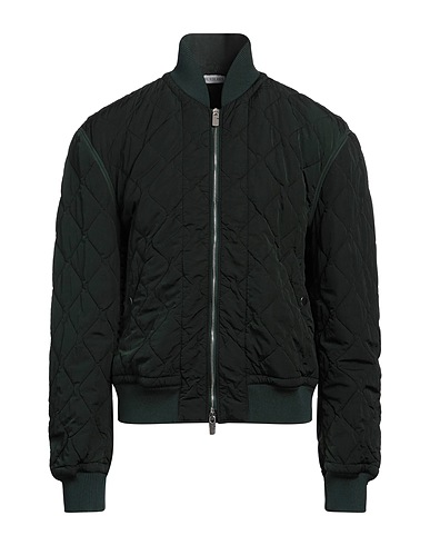 BURBERRY Bomberjacke Dunkelgrün 100% Polyamid, Polyester, Elastan