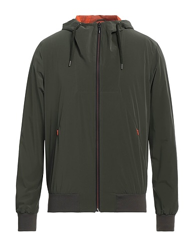 HERNO Giubbotto Verde militare 71% Poliammide, 29% Elastan