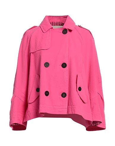 LOST [in] ME Denim jacket Fuchsia 100% Cotton