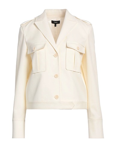 THEORY Jacket Cream 100% Cupro