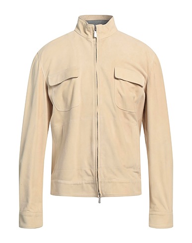 ELEVENTY Jacket Beige 100% Lambskin