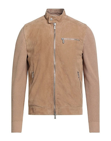 ELEVENTY Blouson PLATINUM Cuir d'agneau, Coton