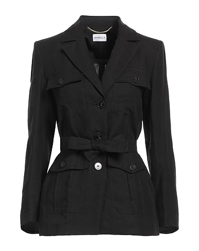 MARELLA Jacket Black 100% Linen