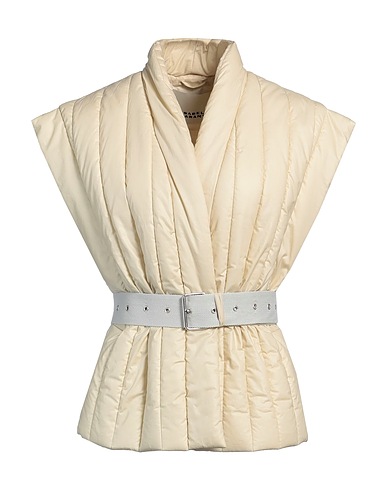 ISABEL MARANT Gilet Beige 83% Cotton, 17% Polyurethane, Polyester, Polypropylene