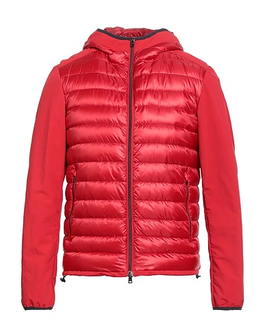 HERNO Shell jacket Red 100% Polyamide, Polyester