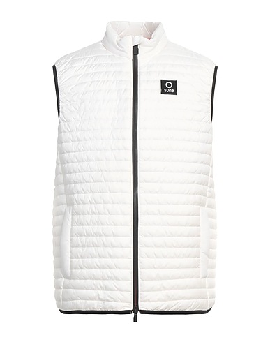 SUNS BOARDS Gilet White 100% Polyester