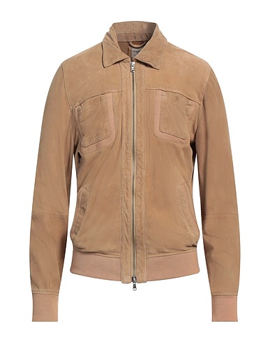 D'AMICO Jacket Sand 100% Leather