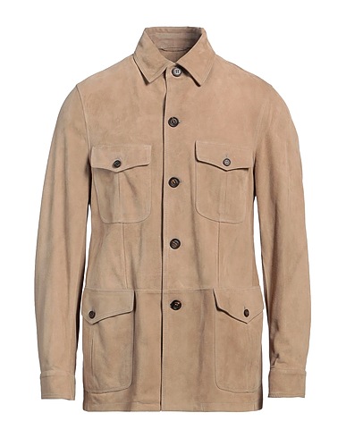 ELEVENTY Jacket Sand 100% Lambskin